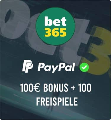 PayPal Casino BET365